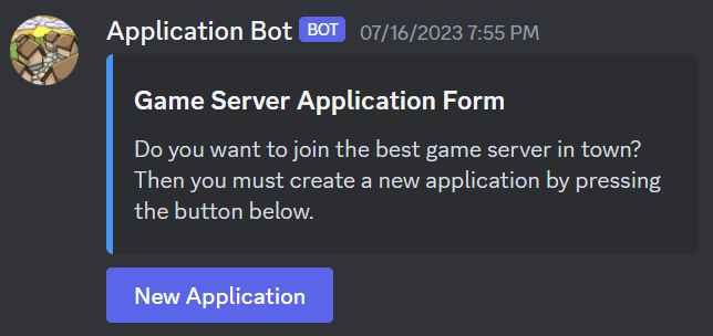 Discord Application Bot